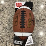 Wilson F1780 Gst Composite Game Football - Brown. Fixed Price $45.99.