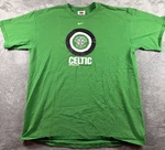 Vtg Nike Team Celtic Fc Shirt Mens Green Soccer Football Club Graphic Tee. Fixed Price $39.99.
