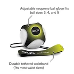 Sklz Star-kick Solo Soccer Trainer Hands-free Kicking Passing Practice Black. Fixed Price $27.22.