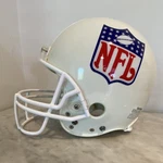 Riddell Nfl Full Face Football Helmet Large White Nocsae Foam Polycarbonate. Fixed Price $175.00.