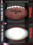 Wilson Mini Replica Nfl Football White Panel For Autographs Signed 8.5 Inch. Fixed Price $17.96.