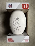 New England Patriots Official Nfl Kendrick Bourne Autograph Wilson Football. Fixed Price $89.99.