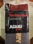 Adams 1525 Adult Blocking Rib Vest Large Black. Fixed Price $9.99.