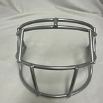 Riddell Z2EG/SCHUTT Super Pro Egop Adult Football Face Mask In Metallic Silver. Fixed Price $70.00.