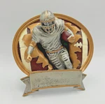 2010 3D Football Burst Trophy Award Wall Plaque RF-501 Resin X6 For Engraving. Fixed Price $14.01.
