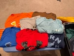 Lot Of 8 Under Armour Large Boys Long Sleeve Shirts Size Youth. Fixed Price $45.00.