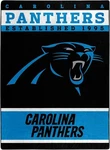 Northwest Nfl Carolina Panthers Unisex-adult Raschel Throw Blanket, 60" 80". Fixed Price $54.99.