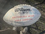 Deflated Vintage Wilson Nfl National Football League Afc Nfc Leather F1445 Usa. Fixed Price $350.00.
