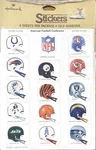 Vintage Hallmark Sticker Package Nfl American Football Conference Helmets 1980S. Fixed Price $45.00.