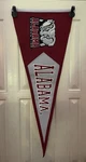 University Of Alabama Winning Streak 40X17 Wool Pennant. Fixed Price $75.00.