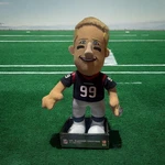 Jj Watt Houston Texans Nfl 10 Bleacher Creative Plush Figure 2016 Football New. Fixed Price $19.99.