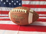 Wilson Tdy Leather Football 1300 Youth Size Made In Usa Game Holds Air. Fixed Price $24.55.
