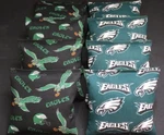Philadelphia Eagles Cornhole Bean Bags 8 Aca Reg Made W Nfl Team Fabric. Fixed Price $41.99.