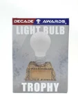 Decade Awards CM-99005 Light Bulb Trophy Great Idea 6" Tall. Fixed Price $22.65.