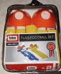 Flag Football. 10 Player Totes Brand Set Game New. Fixed Price $14.99.