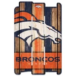 Denver Broncos Nfl 17" X 11" Wood Decorative Indoor Sign Wincraft. Fixed Price $28.00.