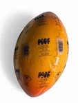 Vintage 90'S Poof Foam Football Orange 9-1/4" Inch. Fixed Price $24.95.