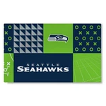 Northwest Nfl Seattle Seahawks Colorblock Washable Area Living Rug, 36" X 60". Fixed Price $49.99.