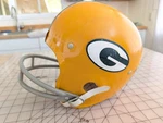 Vintage Rawlings Green Bay Packers 2 Bar Football Helmet Hnfl Airflow Medium. Fixed Price $47.99.