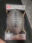 New Wilson Official Rare Nfl Platinum Football Full Size. Fixed Price $59.99.