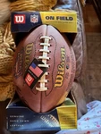 Wilson Nfl Field Authentic Game Football Super Bowl Xxxvi Tom Brady Patriots. Fixed Price $145.00.
