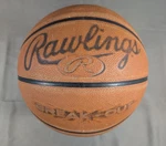 Rawlings Break-out Indoor Composite 28.5 Inch Basketball Brown Used, Holds Air. Fixed Price $17.95.