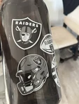 Las Vegas Raiders Nfl Officially Licensed Black Water Bottle. Fixed Price $16.00.