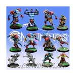 Comixininos Fantasy Football Lizardmen 28MM Team #1 W/chameleons New. Fixed Price $49.95.