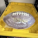 Traeger / Wilson Football Brown White Official Sport Activity Type. Fixed Price $149.00.