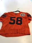 Game Worn Used Clemson Tigers Football Jersey #58 Size 52 Throwback. Fixed Price $350.00.