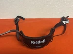 Used Riddell Football Speed Flex Cam-loc Hard Cup Black Adult Chin Strap. Fixed Price $21.50.
