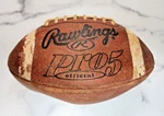 Vintage Rawlings Leather Football Official 10501 Nfhs. Fixed Price $45.00.