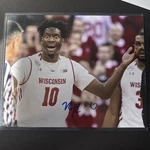 Nigel Hayes-davis Signed Autographed Photo Wisconsin Badgers Ncaa Basketball. Fixed Price $19.99.