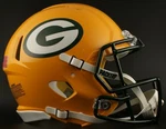 Green Bay Packers Nfl Riddell Speed Full Size Authentic Football Helmet. Fixed Price $339.99.