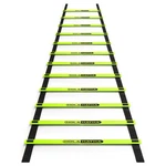 Holahatha 20 Ft 12 Rung Yellow Adjustable Sports Agility Fitness Training Ladder. Fixed Price $19.99.