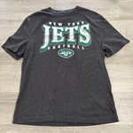 New York Jets Football Shirt Nfl Fanatics Men's Gray Medium Tee. Fixed Price $12.99.
