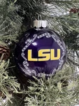 Ncaa Lsu Candy Cane Christmas Ornament New. Fixed Price $16.99.