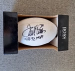 Terrell Davis Signed White Hugo Boss Nfl Football Brand New. Fixed Price $125.00.