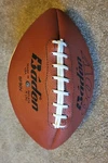 Vintage 1992 Baden 90V Football W/espn & Tnt Television Game Schedule *deflated*. Fixed Price $40.00.