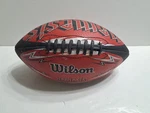 Wilson Nemesis Black, Red, Silver Football. Fixed Price $47.00.