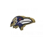 New Nfl Baltimore Ravens 3D Fan Foam Logo Holding / Wall Sign 21.9" X 10.2". Fixed Price $37.45.