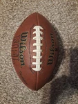 Official Nfl Composite Leather Football " Tackified Excellent Condition. Fixed Price $24.94.