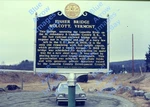 1983 35MM Slide Historical Marker Fisher Covered Bridge Wolcott Vermont #13389. Fixed Price $6.26.
