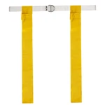 24 New Champion Sports Football Set Yellow Belts W/ 17" Flags 46". Fixed Price $12.99.