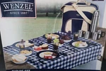 Wenzel Picnic Basket Bag Complete Set For Camping Beach Park Travel Concert. Fixed Price $101.95.