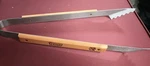 Official Nfl Louis Rams 1 Piece Bbq Grill Tools Tongs Real Wood Handle. Fixed Price $19.63.