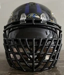 Ray Lewis Ravens Game Issued Helmet Signed Riddell Vsr 4 Nfl Oakley Visor. Fixed Price $750.00.