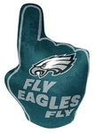 Philadelphia Eagles New Nfl Northwest #1 Fly Green Fan Finger Pillow Era Cushion. Fixed Price $19.99.