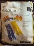Sklz 10 Man Flag Deluxe Football Set New Rare Htf. Fixed Price $20.00.