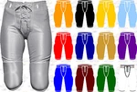 Alleson Athletic Youth Boys Dazzle Game Football Pants W/o Pads 640BSL. Fixed Price $9.95.